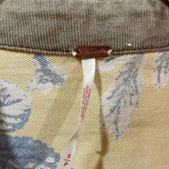 NWT $168 Free People Connor Printed Floral Mini Dress Size Small - Picture 15 of 15